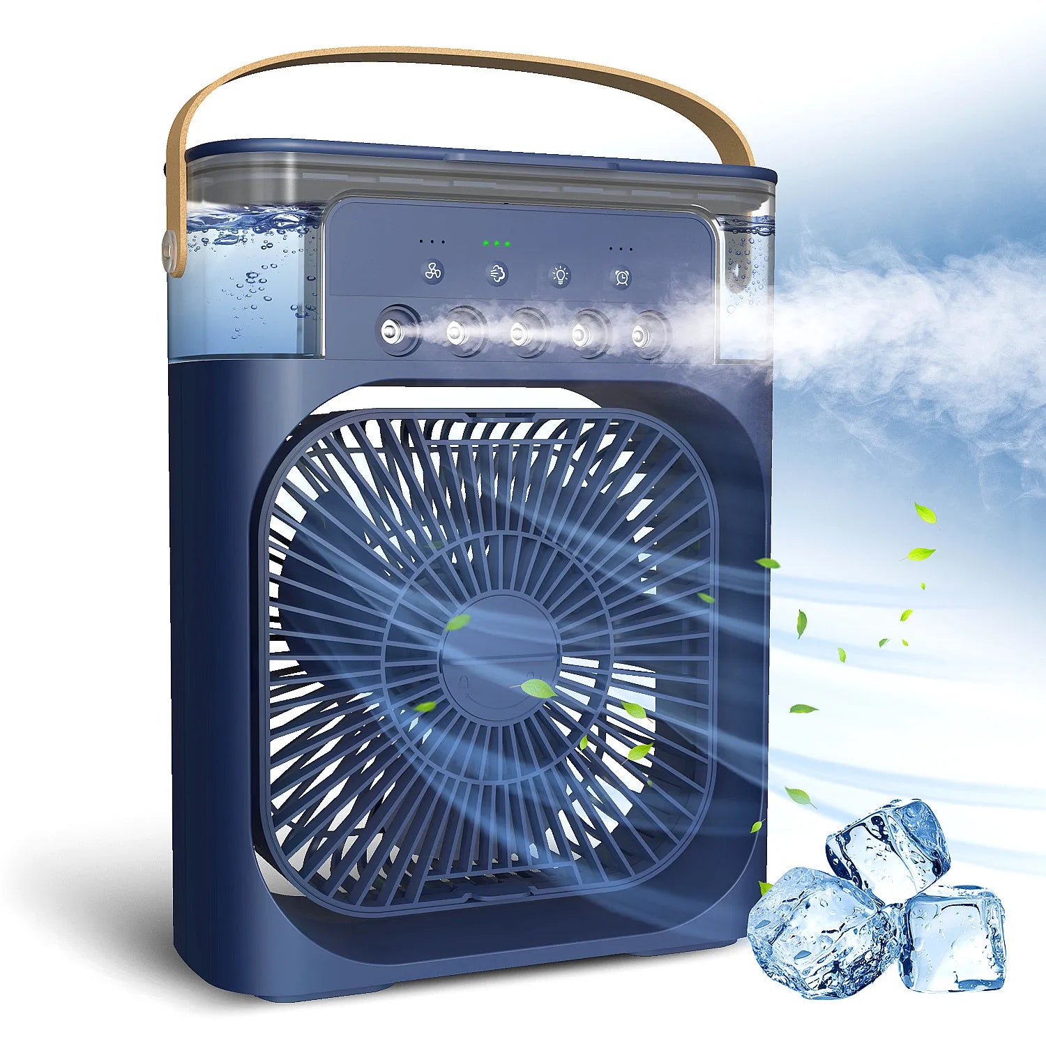 Ventilador Humidificador portatil